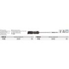 YATO YT-47697 Csapos csőkefe 32 mm inox