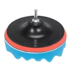 YATO YT-47932 Tépőzáras polírozókorong készlet 12 részes 150 mm M14
