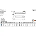 YATO YT-4903 Rövid csillag-villáskulcs 10 mm / 97 mm CrV