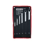 Yato YT-50385 Extra hosszú racsnis csillagkulcs készlet 6 részes 8-19mm-ig