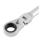 Yato YT-50390 Extra hosszú racsnis csuklós irányváltós csillagkulcs készlet 6 részes 8-19mm-ig