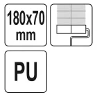 YATO YT-51963 Mintás festőhenger 180 x 70 mm