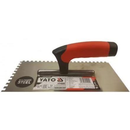 YATO YT-5204 Glettvas fogazott inox 10 x 10 mm