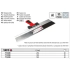 YATO YT-5228 Spatulya fali 350 mm inox