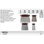 YATO YT-52790 Spatulya készlet 4 részes 50 - 150 mm inox