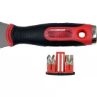 YATO YT-52870 Kaparó spakli multifunkciós inox + 4 db bithegy
