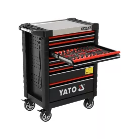   YATO YT-55306 Szerszámkocsi szerszámokkal 7 fiókos 190 részes
