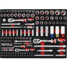 YATO YT-55306 Szerszámkocsi szerszámokkal 7 fiókos 190 részes