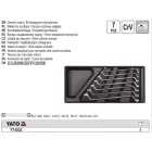 YATO YT-5533 Csillagkulcs készlet 7 részes 6-19 mm CrV (fiókbetét) CrV