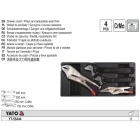 YATO YT-55444 Állítható villáskulcs és fogó készlet 4 részes (fiókbetét)