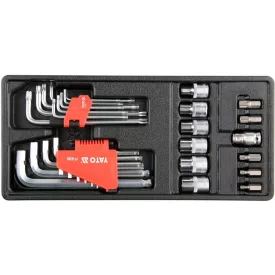 YATO YT-55451 Imbusz készlet 31 részes (fiókbetét)