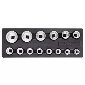   YATO YT-55457 Dugókulcs készlet 14 részes 3/4" 19-55 mm CrV (fiókbetét)