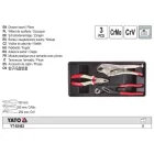 YATO YT-55463 Fogó készlet 3 részes (fiókbetét)