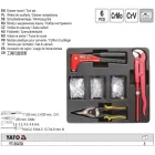 YATO YT-55478 Lakatos szerszámok készlet 6 részes CrV CrMo (fiókbetét)