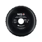 YATO YT-59146 Ráspolykorong sarokcsiszolóra fához 125 mm átmérő fogak a paláston