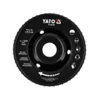YATO YT-59150 Ráspolykorong sarokcsiszolóra fához 115 mm átmérő fogak a paláston és a lapján