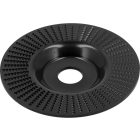 YATO YT-59158 Ráspolykorong sarokcsiszolóra fához 125 mm átmérő fogazott része lapos, egyenes, finom fogazással