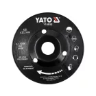 YATO YT-59162 Ráspolykorong sarokcsiszolóra fához 125 mm átmérő fogazott része döntött durva fogazással