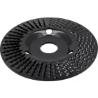 YATO YT-59162 Ráspolykorong sarokcsiszolóra fához 125 mm átmérő fogazott része döntött durva fogazással