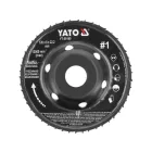 YATO YT-59180 Ráspolykorong durva #1 120 x 22,2 mm