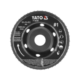 YATO YT-59184 Ráspolykorong durva #1 120 x 22,2 mm
