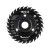 YATO YT-59190 Ráspoly és fűrészkorong sarokcsiszolóra fához 125 mm átmérő