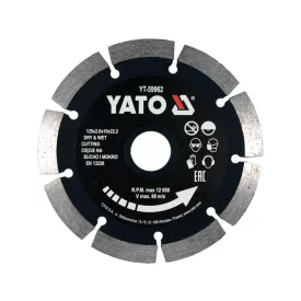   YATO YT-59962 Gyémánt vágókorong 125 x 2,0 x 10 x 22,2 mm szegmentált