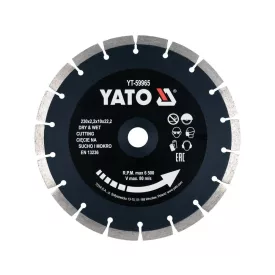   YATO YT-59965 Gyémánt vágókorong 230 x 2,2 x 10 x 22,2 mm szegmentált