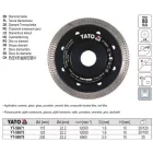 YATO YT-59971 Gyémánt vágókorong 115 x 1,6 x 10 x 22,2 mm folytonos