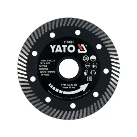   YATO YT-59981 Gyémánt vágókorong 115 x 1,3 x 10 x 22,2 mm turbó