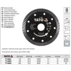 YATO YT-59985 Gyémánt vágókorong 230 x 2,0 x 10 x 22,2 mm turbó