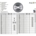 YATO YT-6050 Fűrésztárcsa fához 130 x 16 x 2,0 mm / 24T