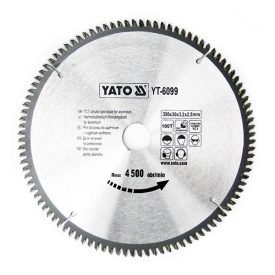   YATO YT-6099 Fűrésztárcsa alumíniumhoz 350 x 30 mm x 2,5 mm / 100T