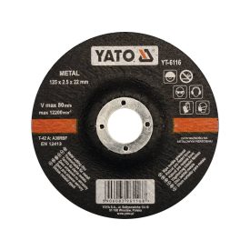 YATO YT-6116 Vágókorong fémre 125 x 2,5 x 22,2 mm