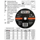 YATO YT-6121 Tisztítókorong fémre 115 x 6,0 x 22,2 mm