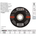 YATO YT-6133 Tisztítókorong kőre 125 x 6,8 x 22,2 mm