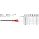YATO YT-6185 Lapos reszelő 200 mm / #2 közepes