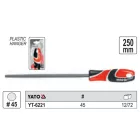 YATO YT-6221 Kerek ráspoly 250 mm / # 45 durva