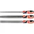 YATO YT-6222 Ráspoly készlet 3 részes 250 mm / # 45 durva