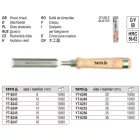 YATO YT-6242 Favéső 10 mm fa nyéllel CrV60