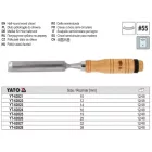 YATO YT-62826 Íves favéső 25 mm