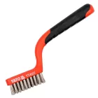 YATO YT-6337 Drótkefe inox 3 soros 180 mm