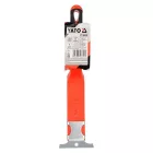 YATO YT-6339 Drótkefe inox kaparóval 4 soros 260 mm
