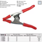 YATO YT-64276 Rugós szorító 110 x 25 mm