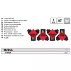 YATO YT-64300 Sarok szorító / rögzítő 5-22 mm (4 db/cs)