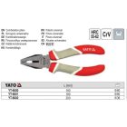 YATO YT-6602 Kombinált fogó 200 mm CrV