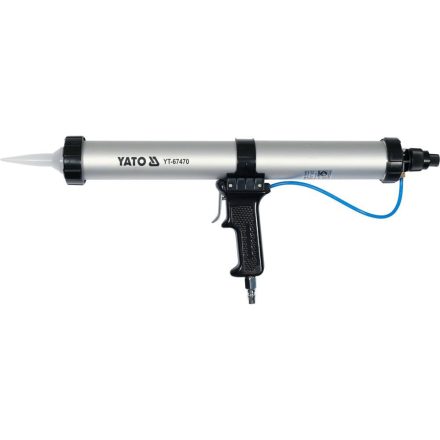 YATO YT-67470 Pneumatikus kittkinyomó pisztoly 600 ml alu