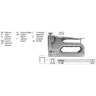 YATO YT-7007 Tűzőgép 4-14 mm erőszabályzós