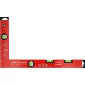   YATO YT-70745 Derékszög vízmérték 4 libellával 500 x 300mm