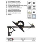 YATO YT-70772 Multifunkciós mérőeszköz (vonalzó, derékszög, vízmérték)
